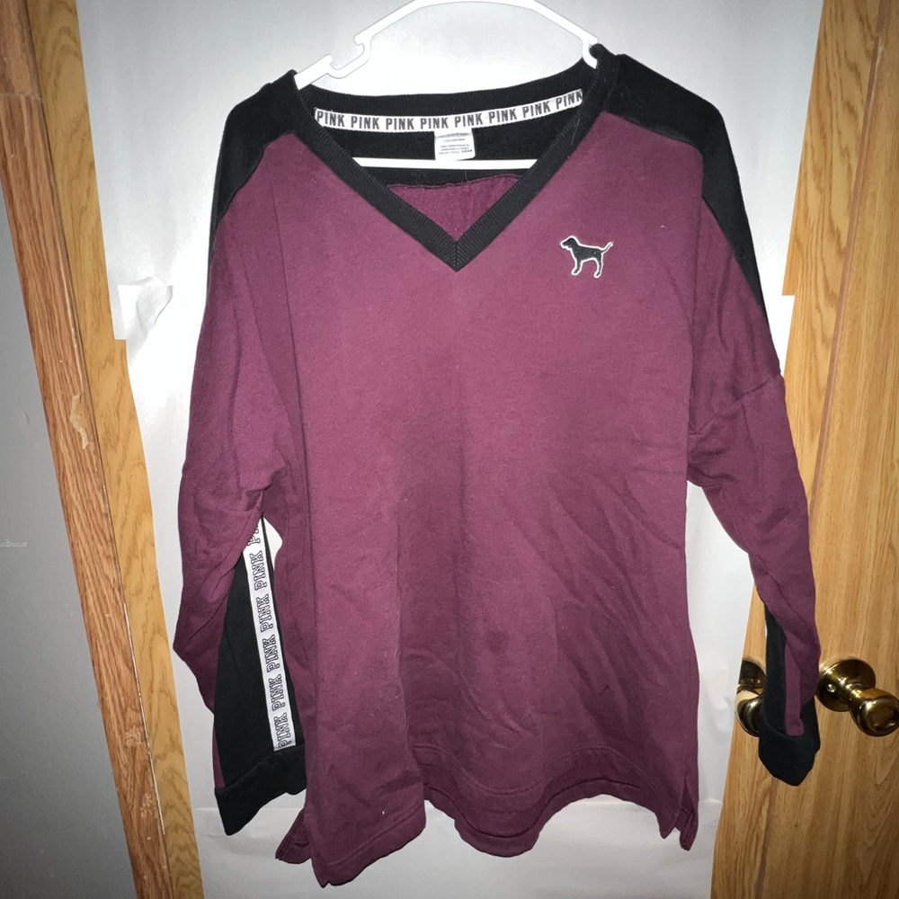 Pink sweater top